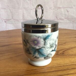 Vintage Woodland Royal Worcester Porcelain Egg Coddler